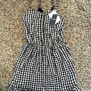 Abercrombie Size 13/14 - girls gingham dress - NWT